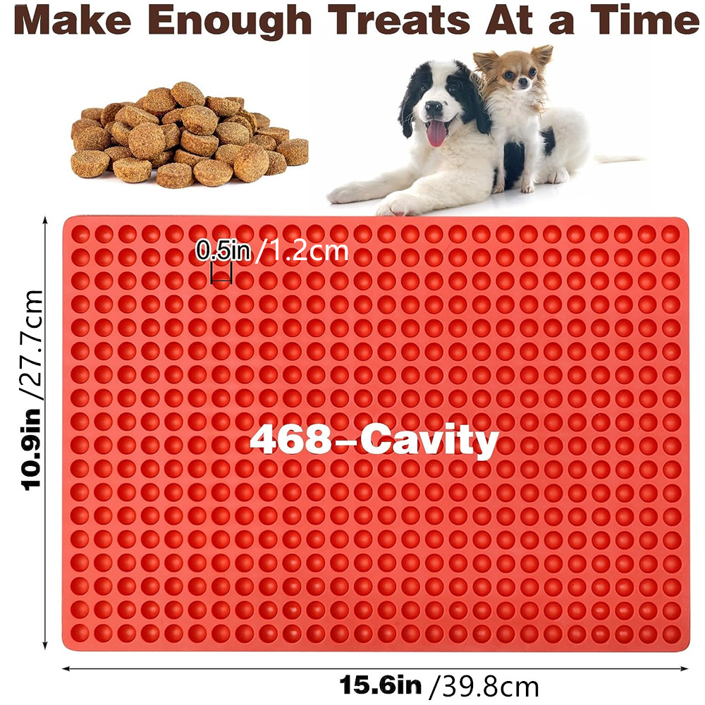  Nenkarn Mini Dog Treat Molds Silicone, 148 Cavity Mini