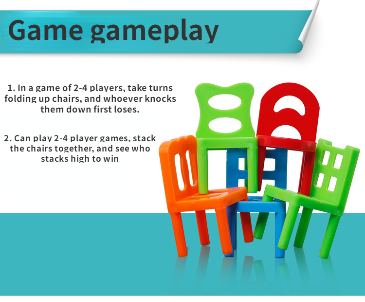 Folding discount chairs game