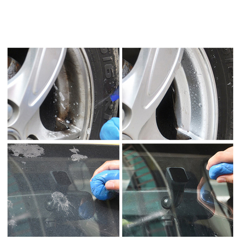 5 Stücke Reinigung Ton Bars Auto Auto Entfernen Detaillierung Waschen  Reiniger Blau Schlamm Auto Pflege Auto Waschen Werkzeug Dekontamination