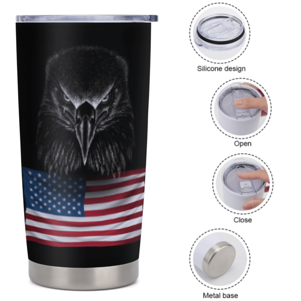 Insulated Stainless Steel Mug - Bird Designs