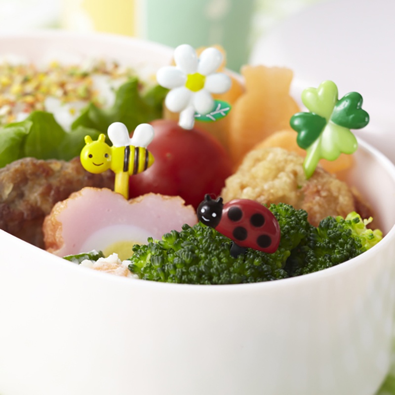 Cute Mini Animal Cartoon Food Picks Children Snack Cake Dessert