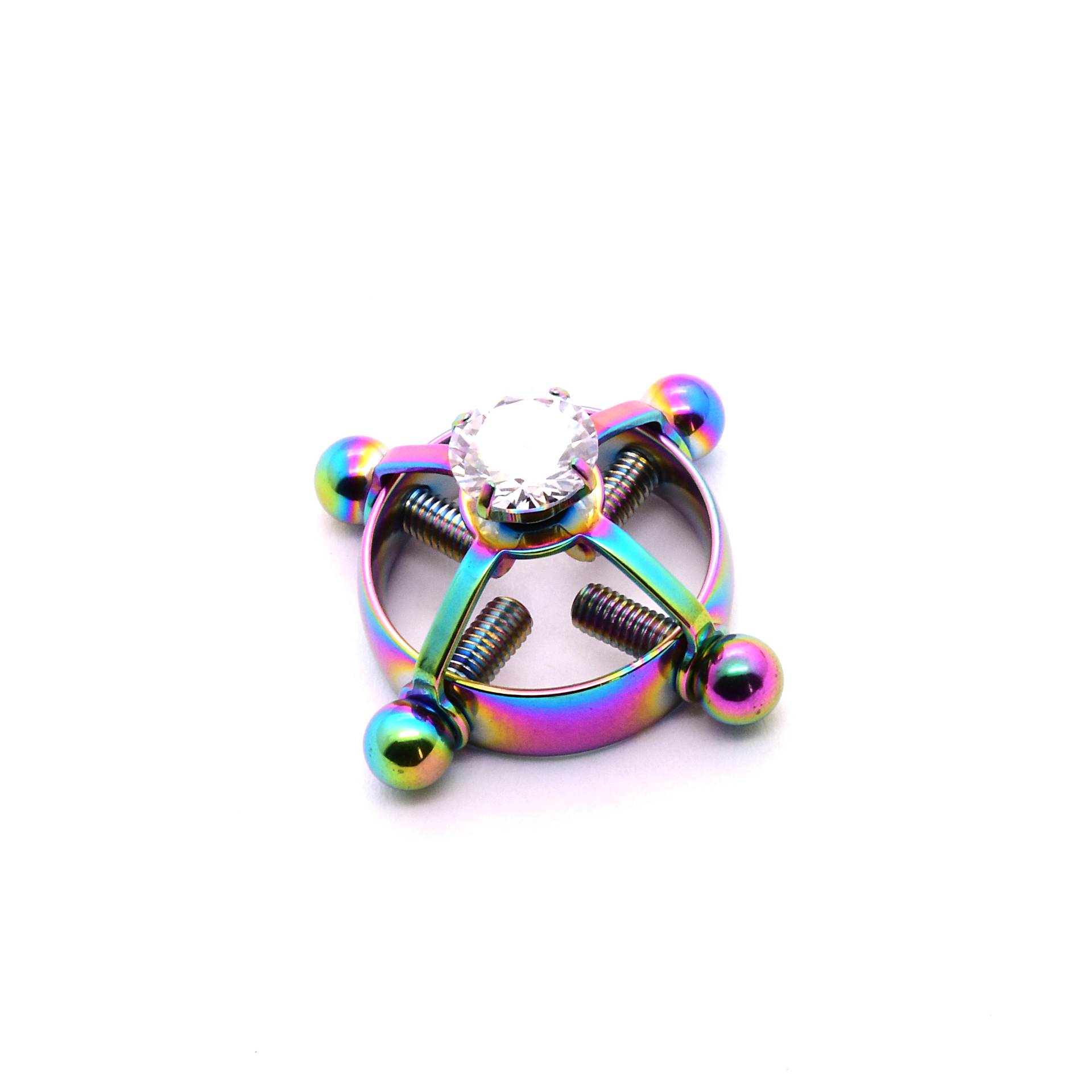 Non metal nipple on sale rings