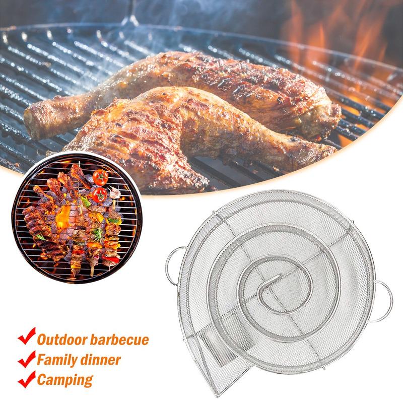 Générateur de fumée froide en acier inoxydable, fumoir électrique portable  pour fumer, fumoir de nourriture et de viande, outils de barbecue pour