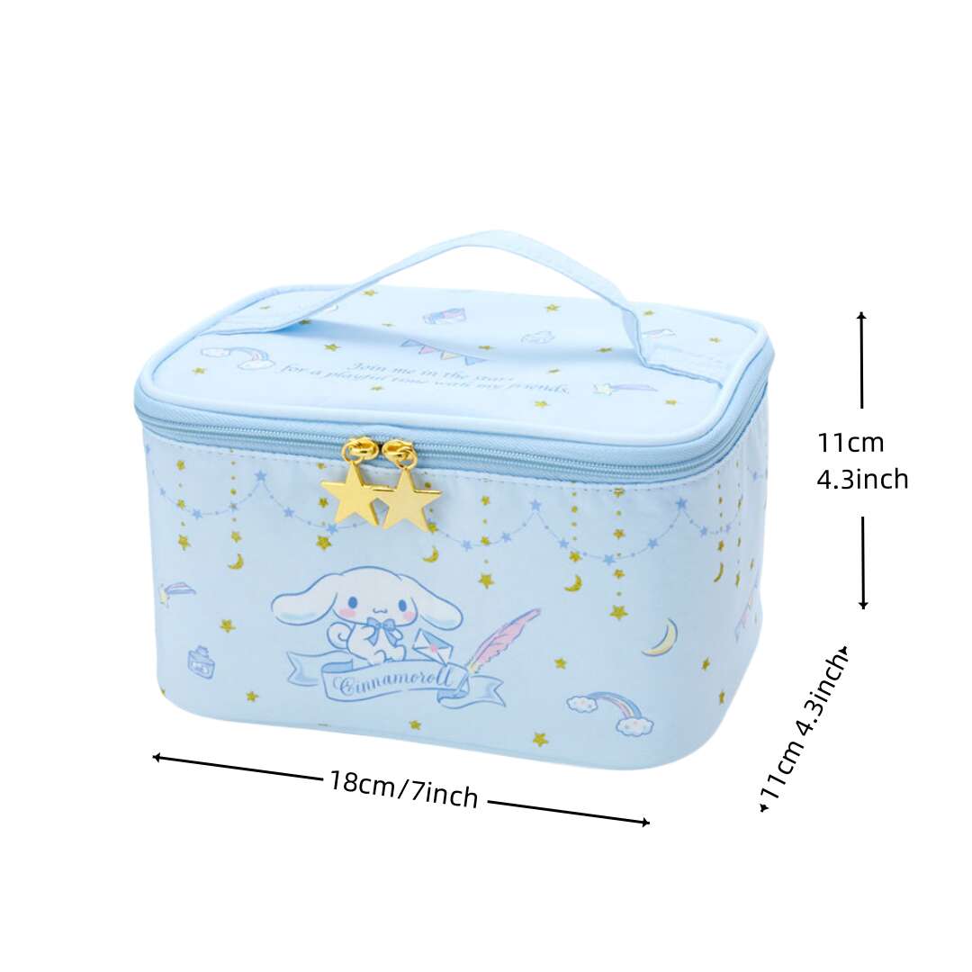 Borsa Trucchi Cerniera, Borsa Cosmetici Kuromi Melody Cinnamoroll Stampata  Grande Capacità, Piccola Borsa Kawaii Viaggi Allaperto, Regalo Natale  Compleanno - Sport E Tempo Libero - Temu Italy