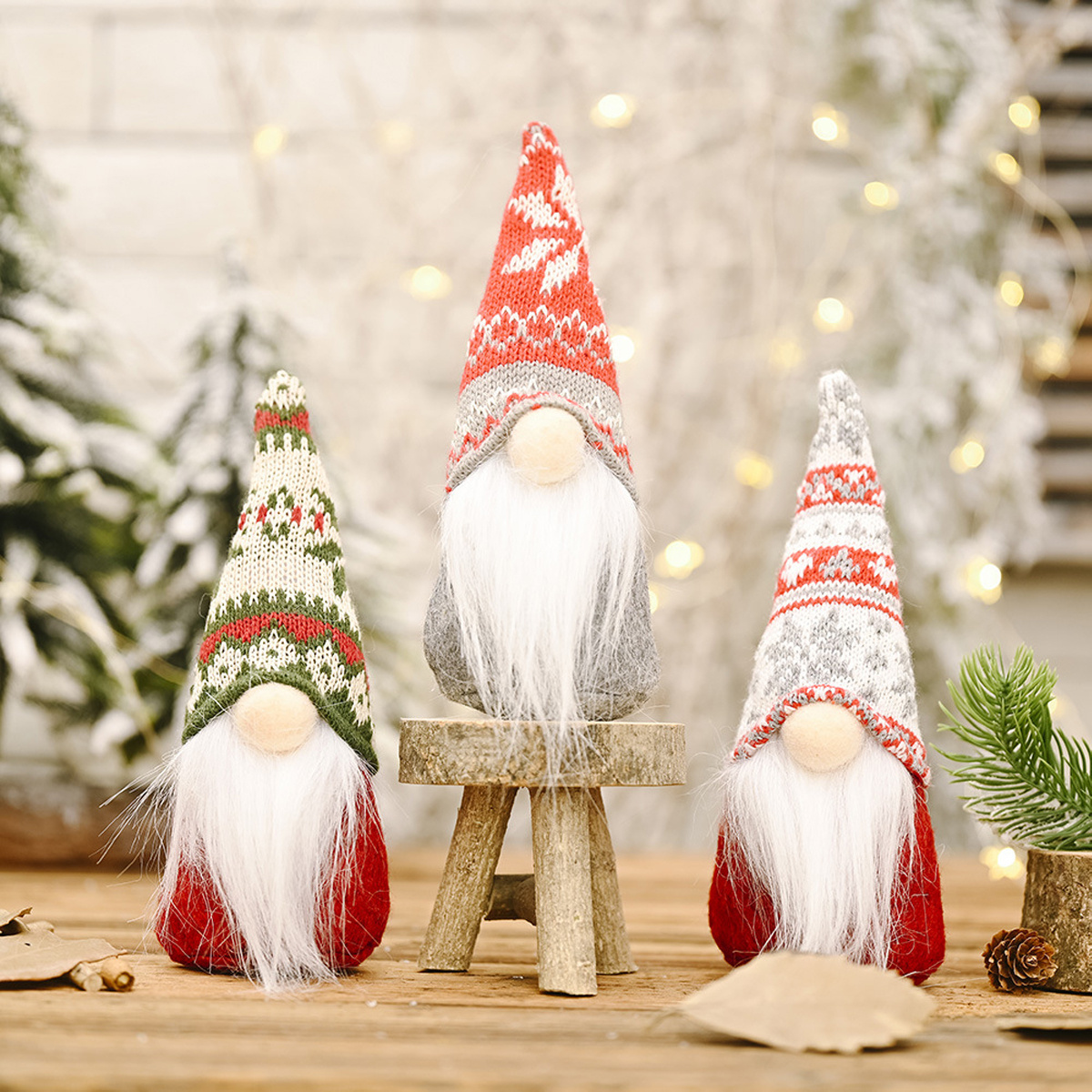 Christmas Gnomes Cute Handmade Gnome Christmas Decorations Wear