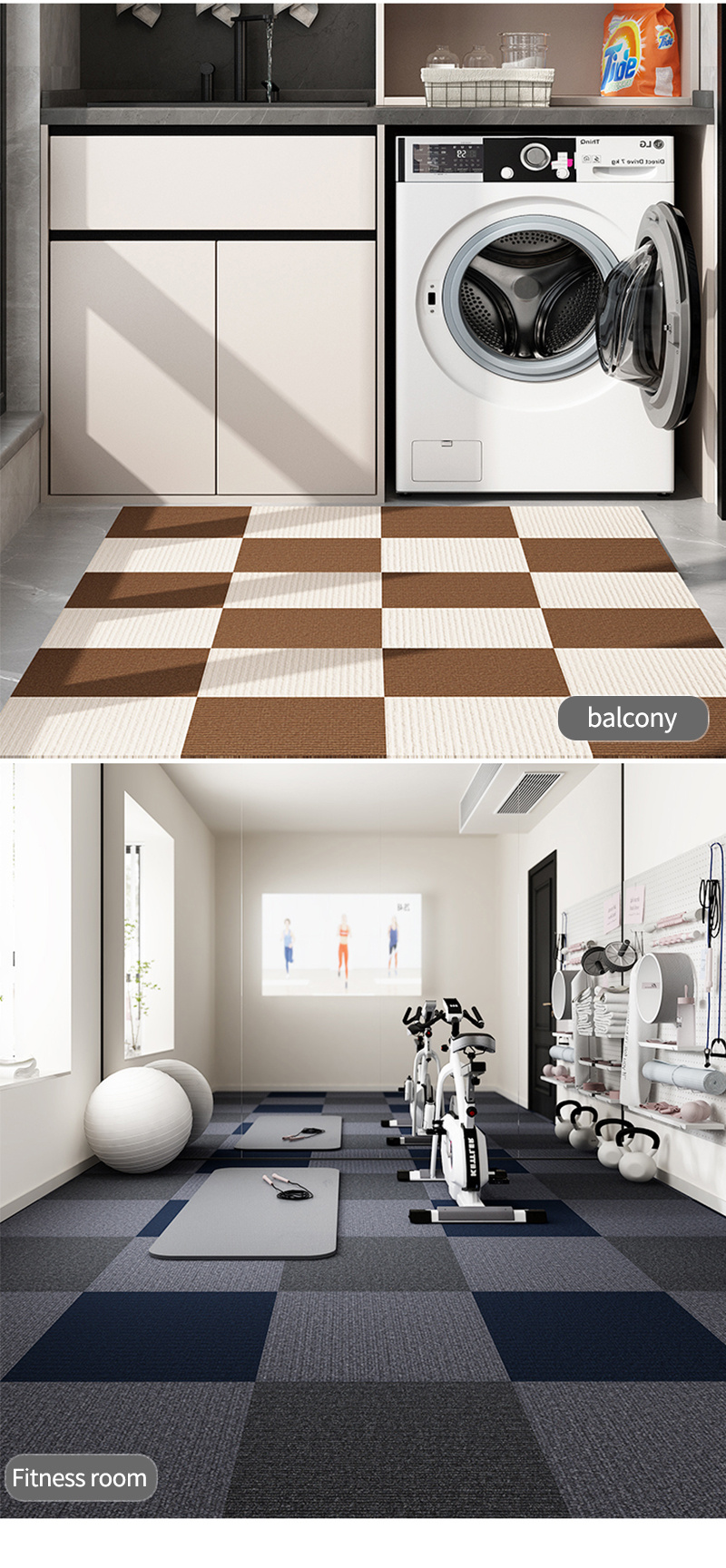 Carpet Floor Tiles Sticker Adhesive Stickers Carpet Peel And - Temu
