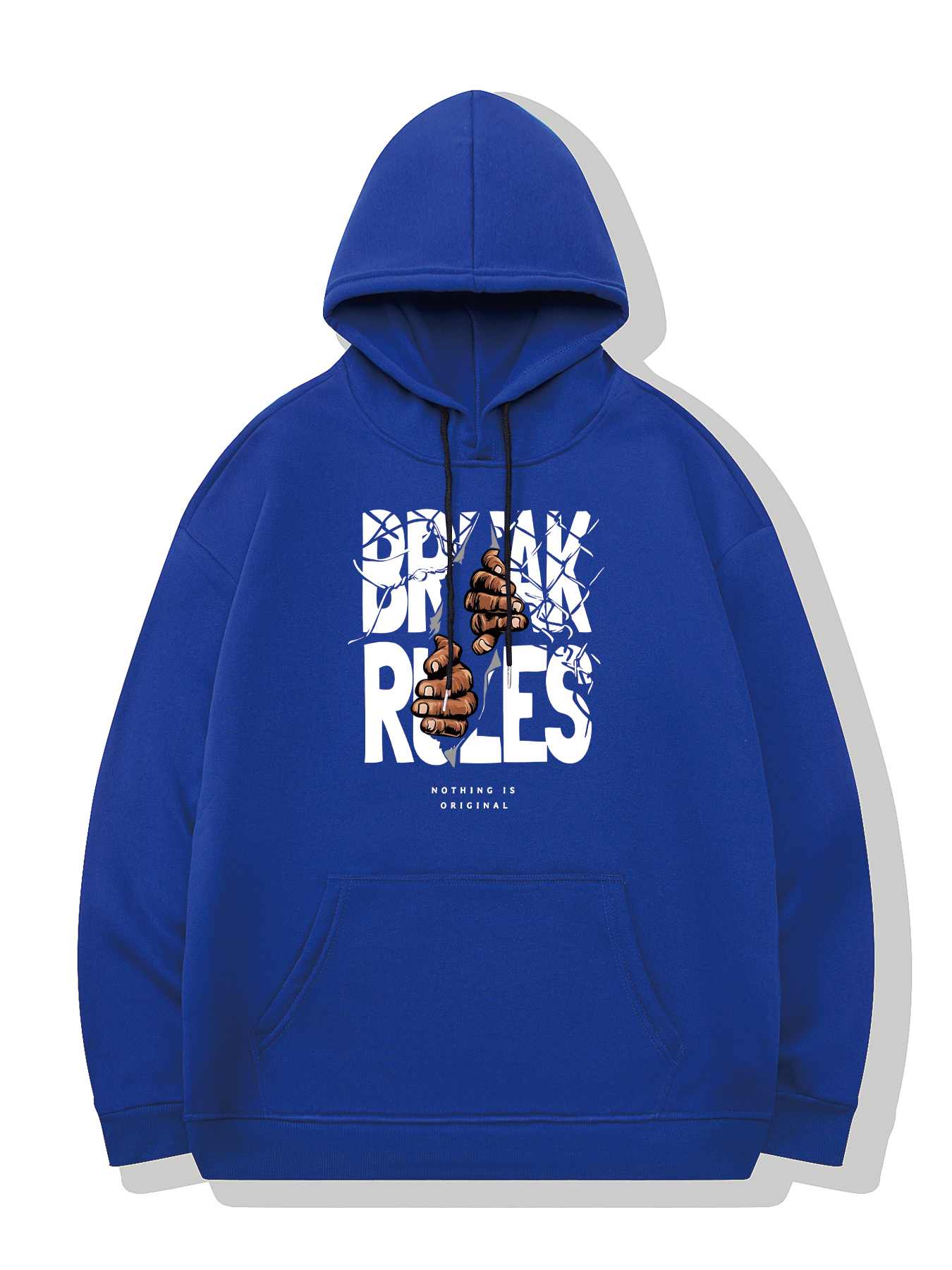 Authentic Graphic Hoodie Sweatshirt - Blue