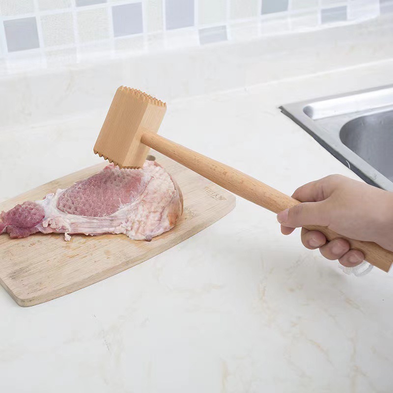 Meat Mallet Tool For Kitchen & Bbq - Meat Hammer - Meat Tenderizer