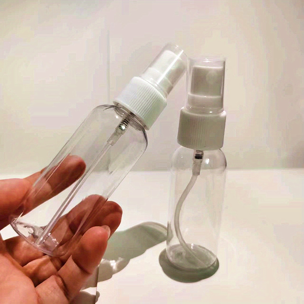 1pc 30ml Mist Spray Bottle Plastic Travel Perfume Refill Bottle