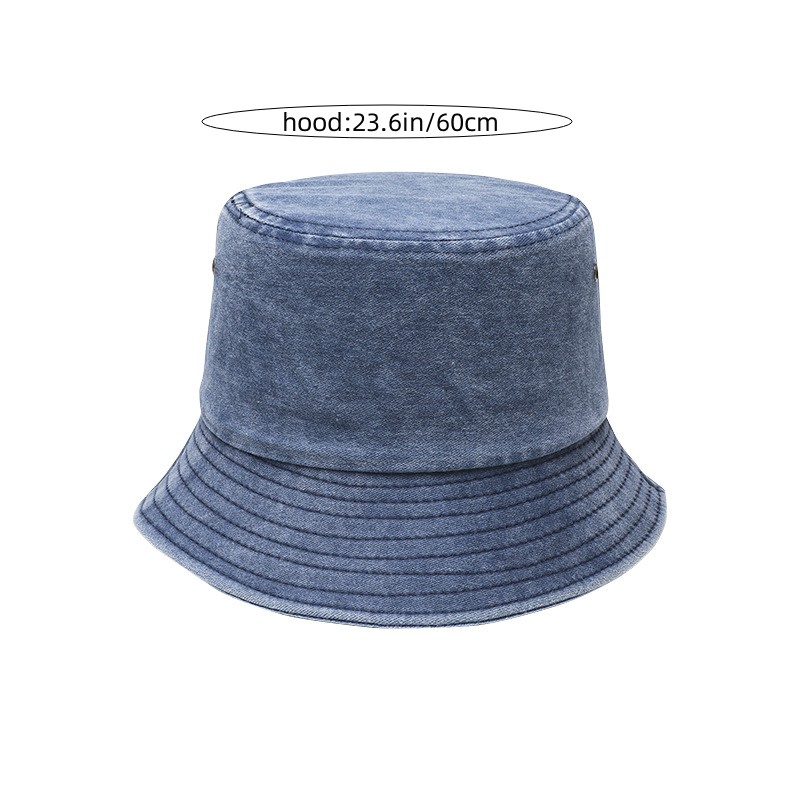 Fall Aesthetic Washed Lightweight Fisherman Hat Uv - Temu