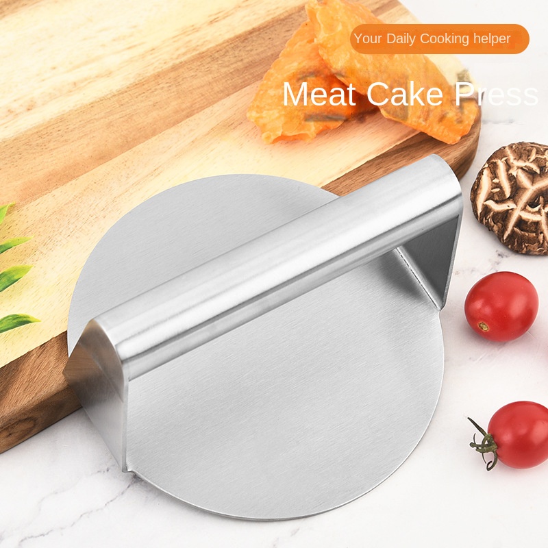 1pc Meat Press Meat Stamping Tool Round Burger Meat Beef BBQ Burger  Stamping Cake Making Dies Kitchen Gadgets And Accessories