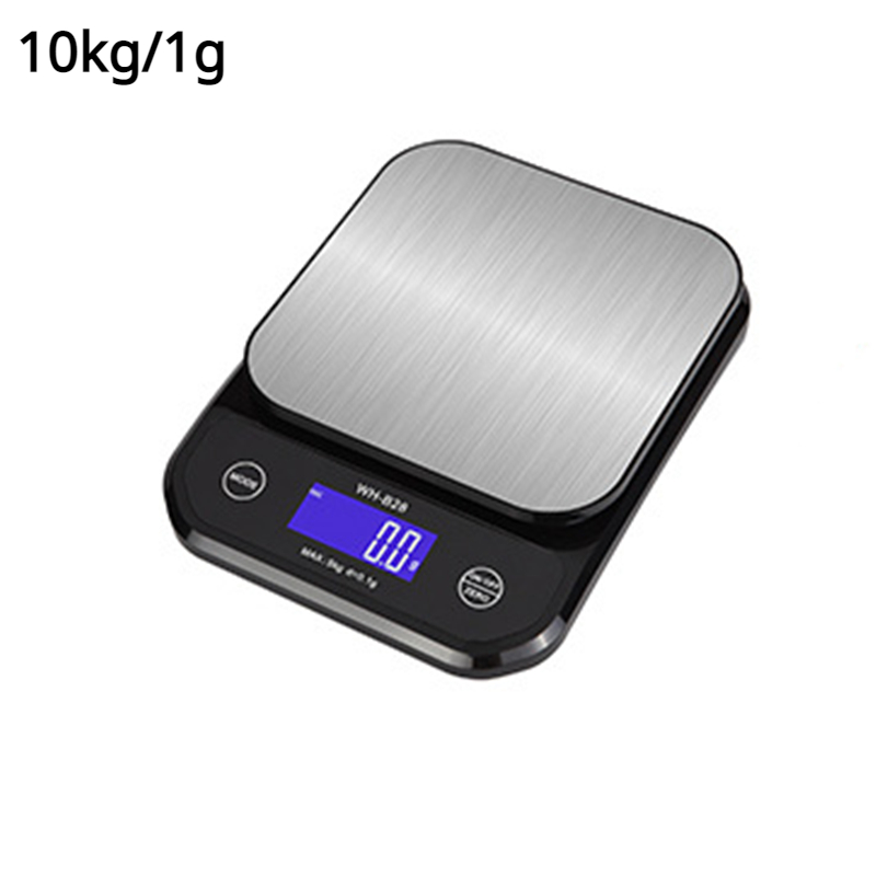 Kitchen Food Scale 5/10kg Accuracy 1g Stainless Steel Digital