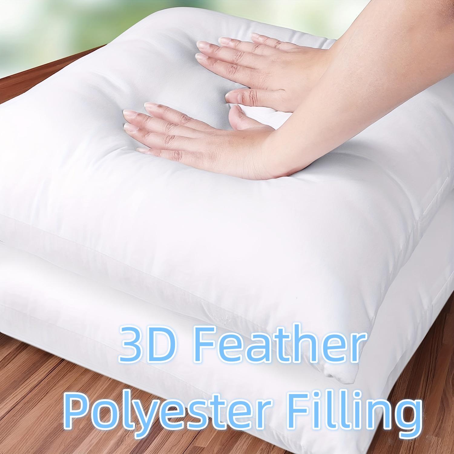 Pillow Filling Core White Polyester Fabric Pillow Core - Temu