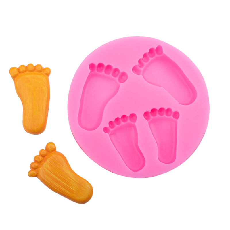 Small Baby Items silicone mold for fondant or chocolate or cake