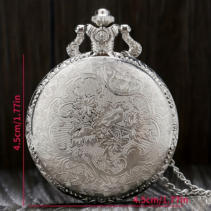 Pocket watch with fishing on sale design