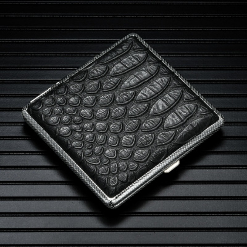 Crocodile Cigarette Case, Alligator Cigarette Case