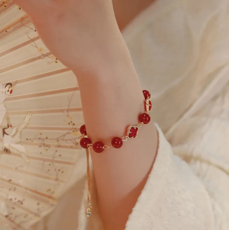 Wooden Bead Upcycled Louis Vuitton Clover Charm Bracelet – Baitul Couture  Boutique & Designer Consignment