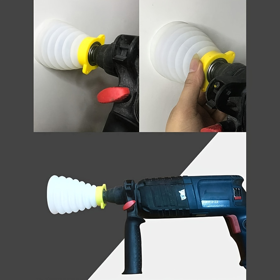 Accessory Drill Dust Collector For Electric Hammer And Drill Shockproof Dust  Catcher With Sealing Cover And Anti-Skid Sponge – τα καλύτερα προϊόντα στο  ηλεκτρονικό κατάστημα Joom Geek