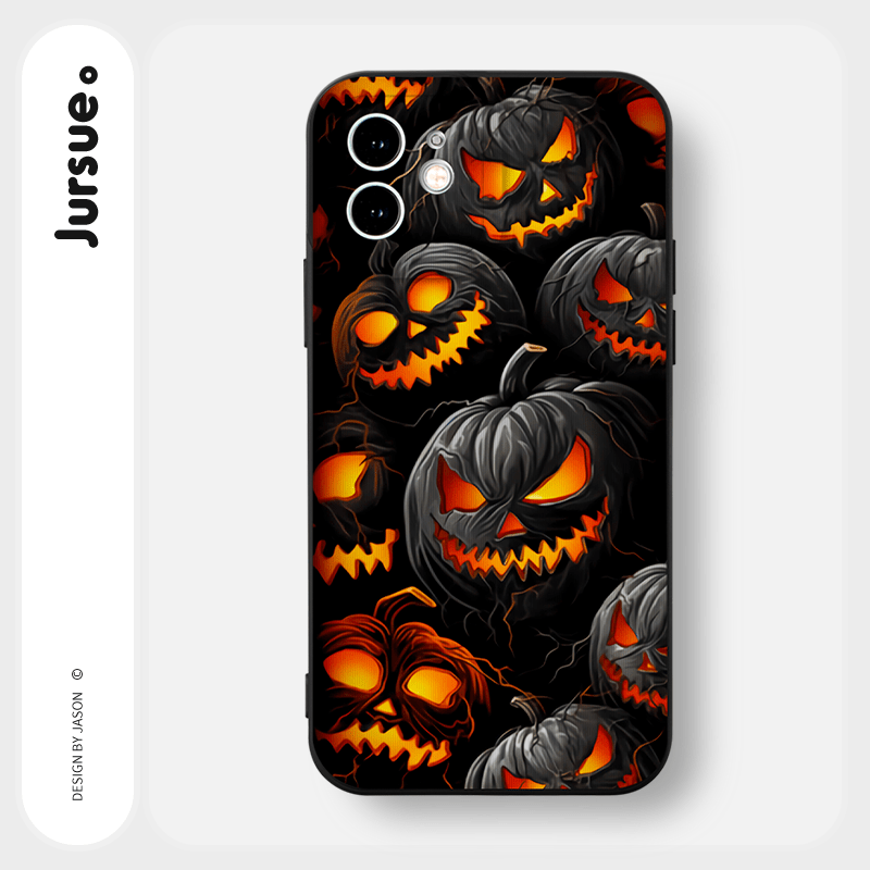 

Halloween Cartoon Funny Shockproof Soft Phone Case For Iphone 15 14 13 12 11 Pro Max Se 2020 X Xr Xs 8 7 Plus