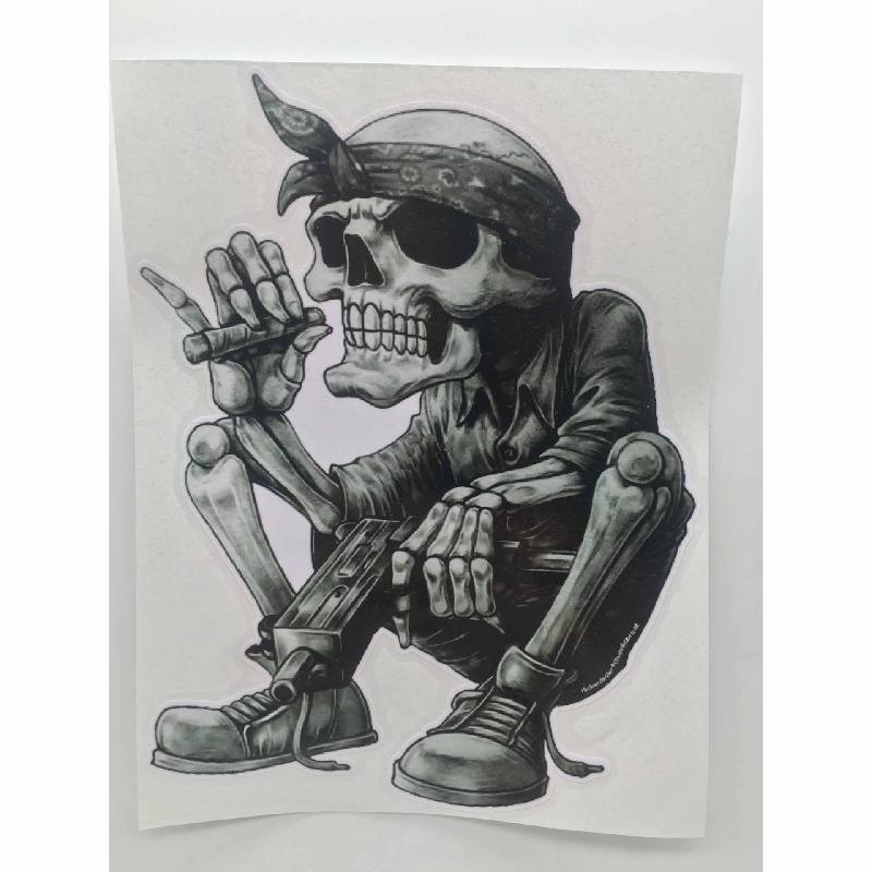 Cool Hip hop Skull Skeleton Play The Guitar - Temu