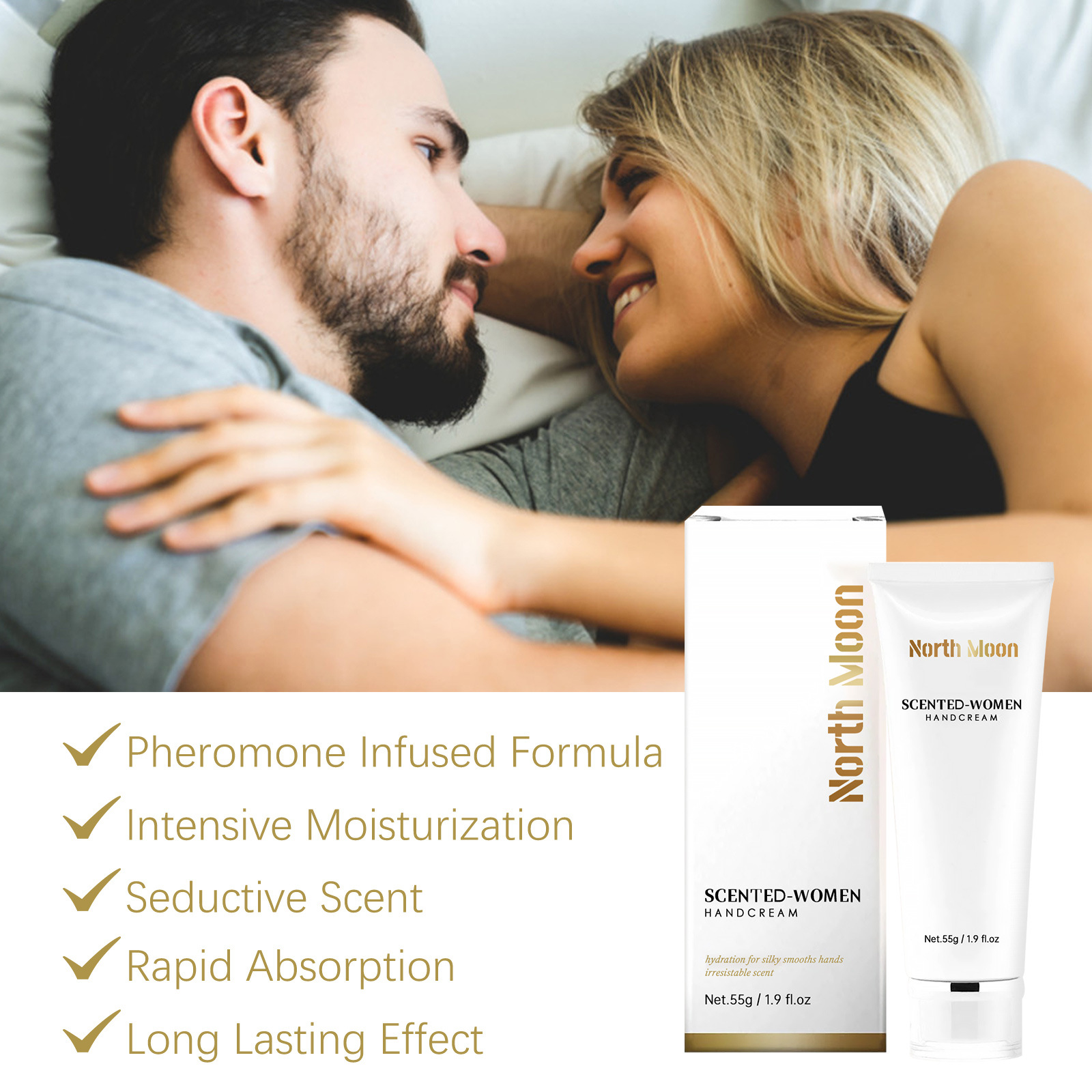 2pcs Pheromone Hand Cream - Moisturizing & Nourishing - Travel Size Lotion