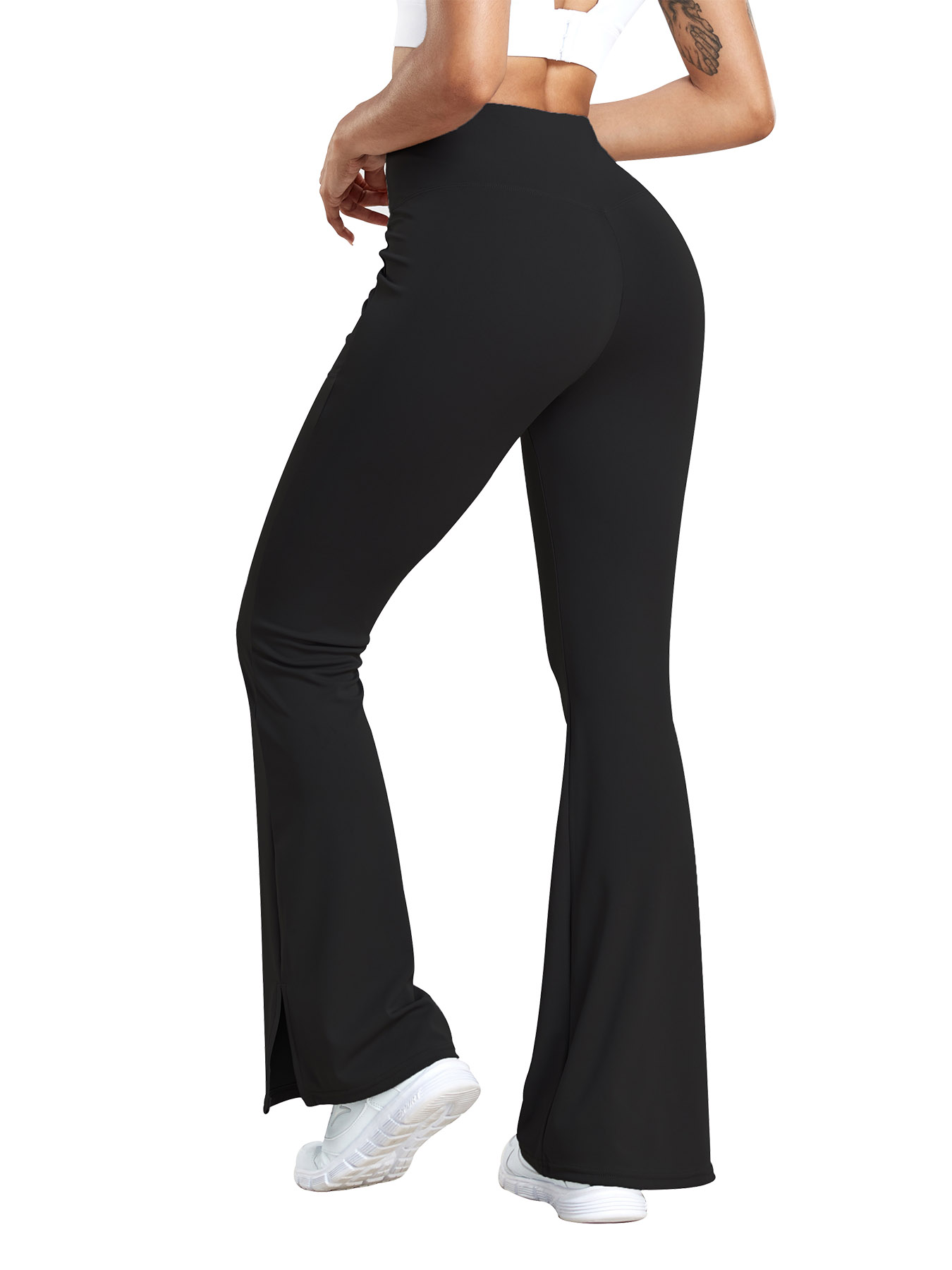 UUE High Waisted Yoga Leggings, Tummy Control Tights for Women, Sports and  Fitness Bootcut Yoga Pants : : Clothing, Shoes & Accessories