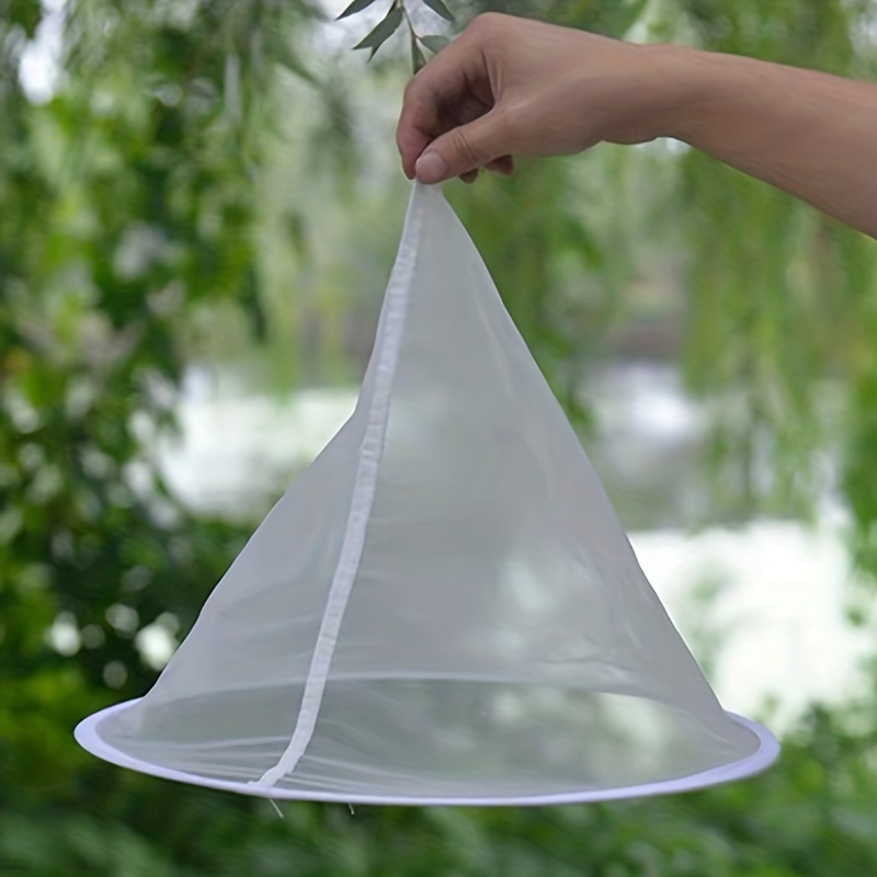 1pc Conical Honey Strainer Nylon Reusable Honey Strainer Mesh Mesh Bag  Beekeeping Tools For Honey Filtration Extraction