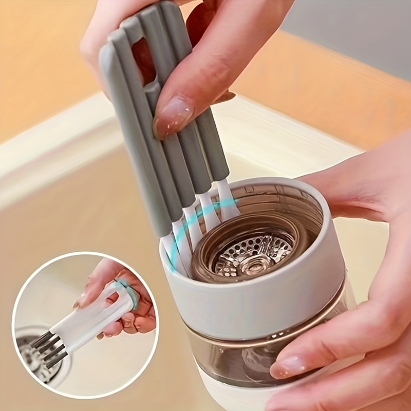 1 Cup Brush, Water Bottle Cleaning Brush, Crevice Brush, Portable