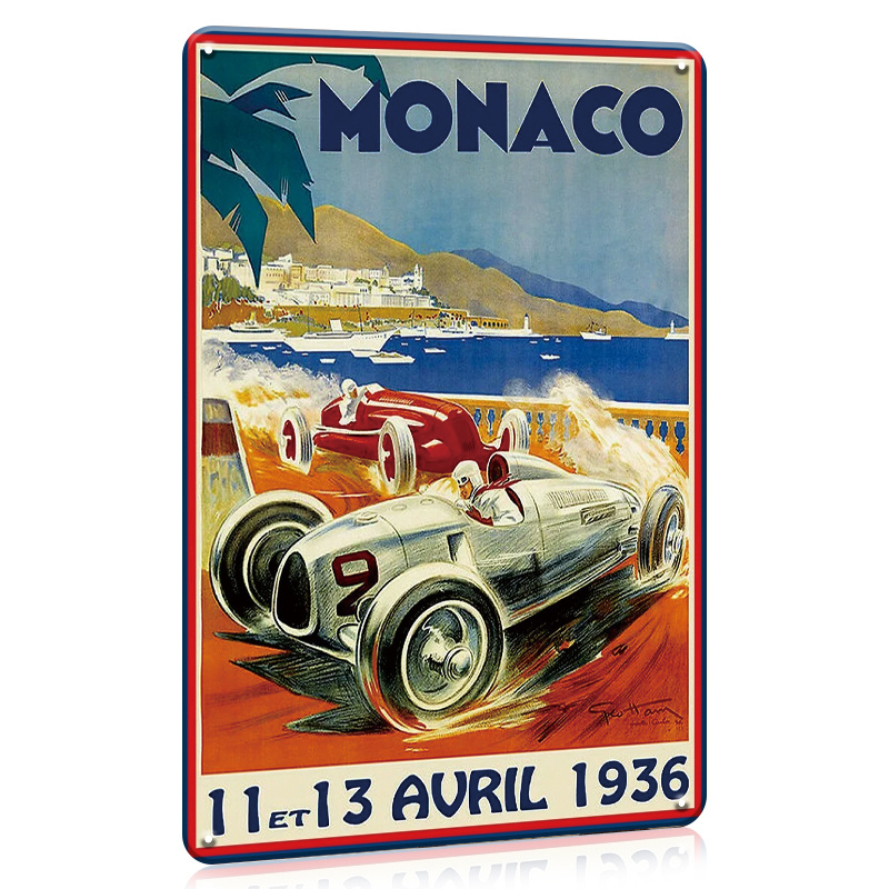 Wallbuddy - Póster de 6 carteles de carreras de coches del Gran Premio F  para póster de fórmula, impresión de carreras de coches, 1930, 1936, 1937,  1952, 1966, 1970 (13 x 19) : : Hogar y Cocina