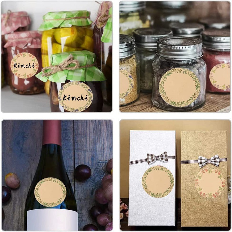 Jar Labels Gift Tags: Self adhesive Stickers For Mason Jars - Temu