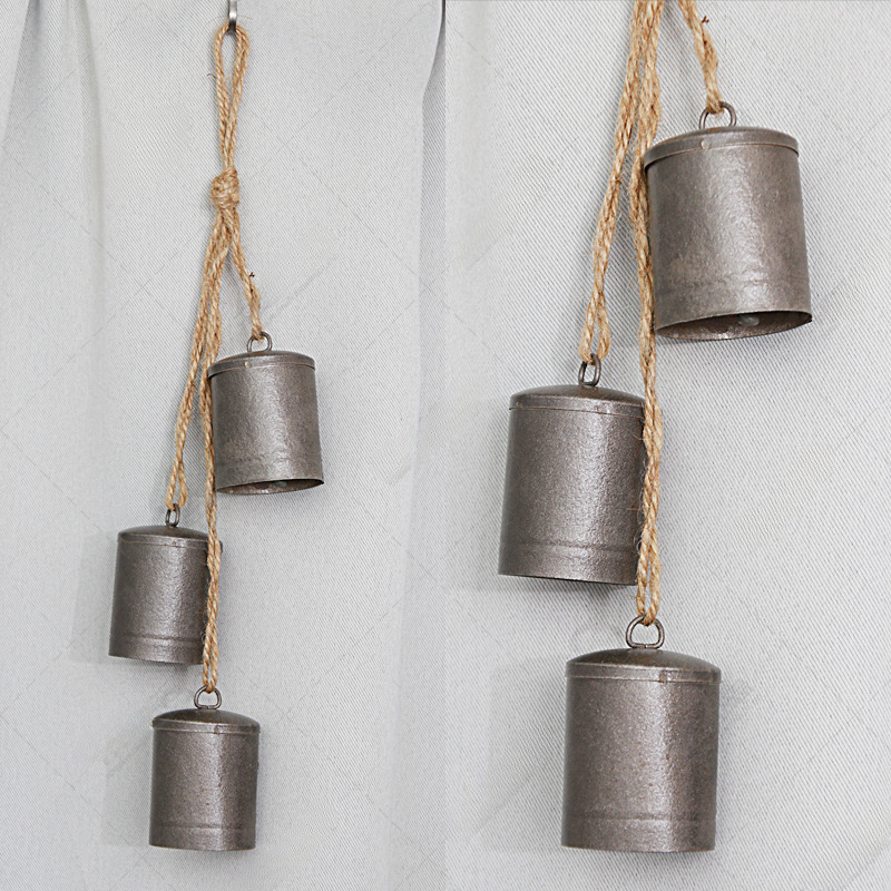 Cloches à carillon à vent en céramique faites à la main cloches de vache  suspendues de cloche à vent de jardin patio suspendu cloches de décoration  murale boho cadeau de jardin 