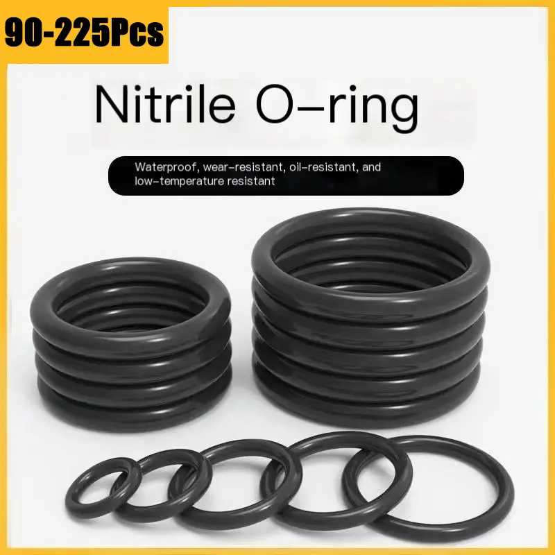 90/225-teiliges Gummi-dichtungsring-set – Nitril-o-ring