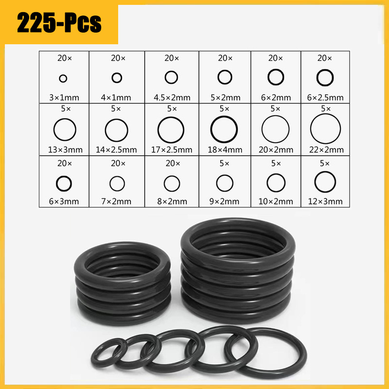 90 225pcs Kit De Joints D'étanchéité Joint Torique En - Temu Belgium