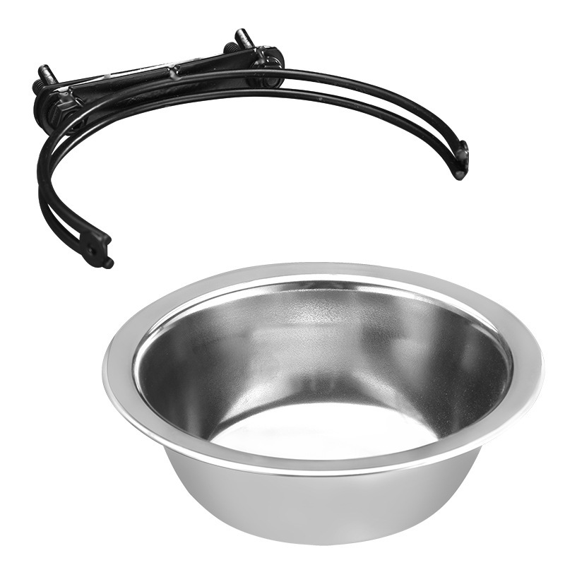 Elevated Dog Food Bowl Water Bowl For Cage Stainless Steel - Temu