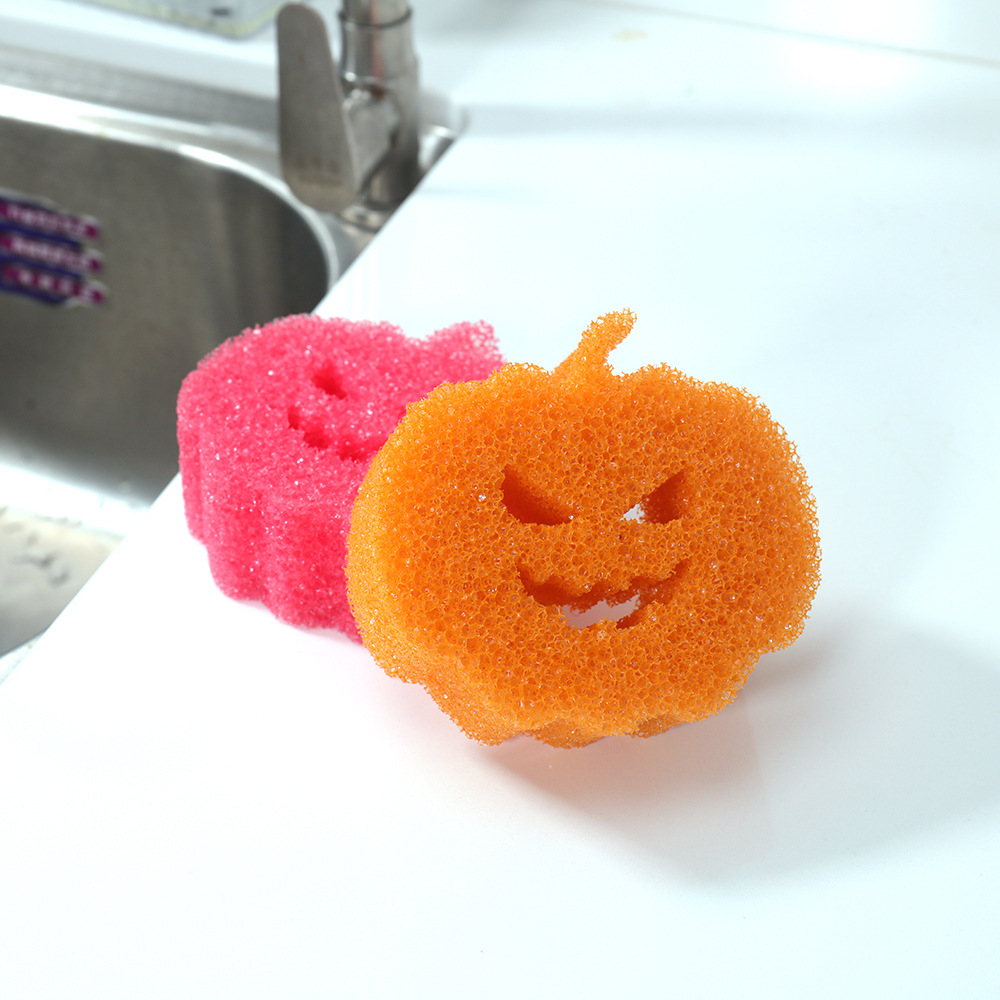 Happy Dish Sponge - Orange (2pcs/pack)