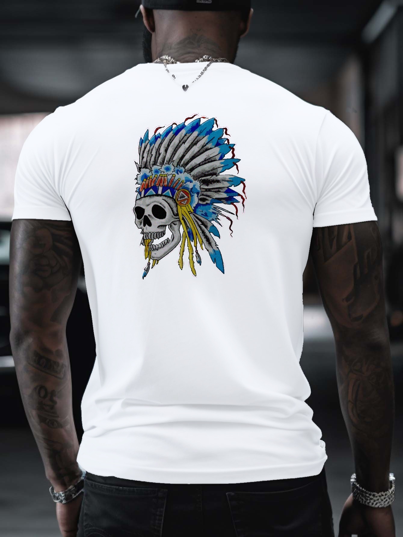 Chief Skull T Shirt 