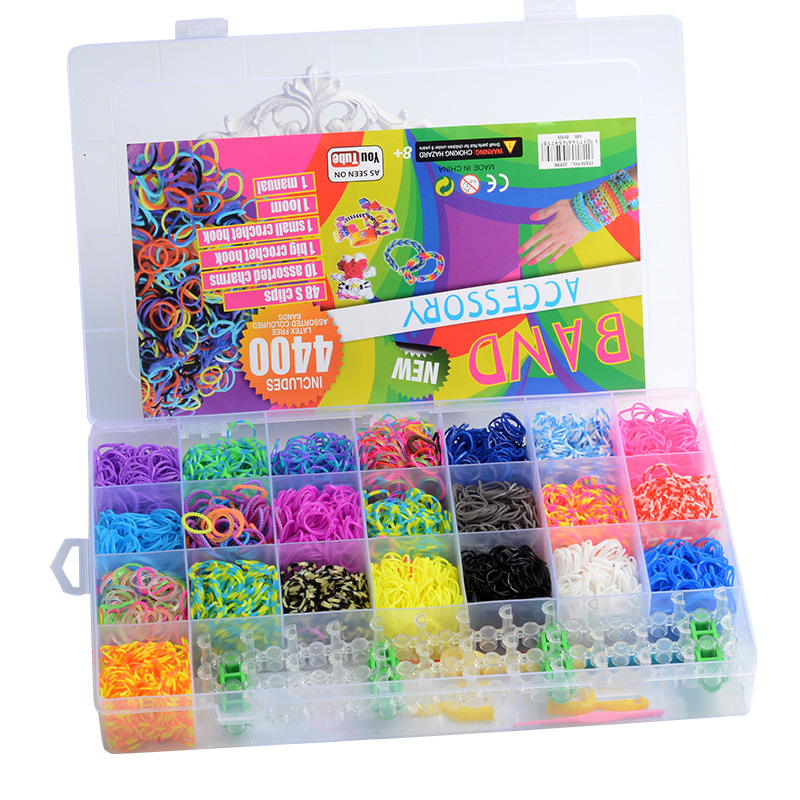 Rubber Band Bracelet Kit Loom Bracelet Making Kit Rubber - Temu