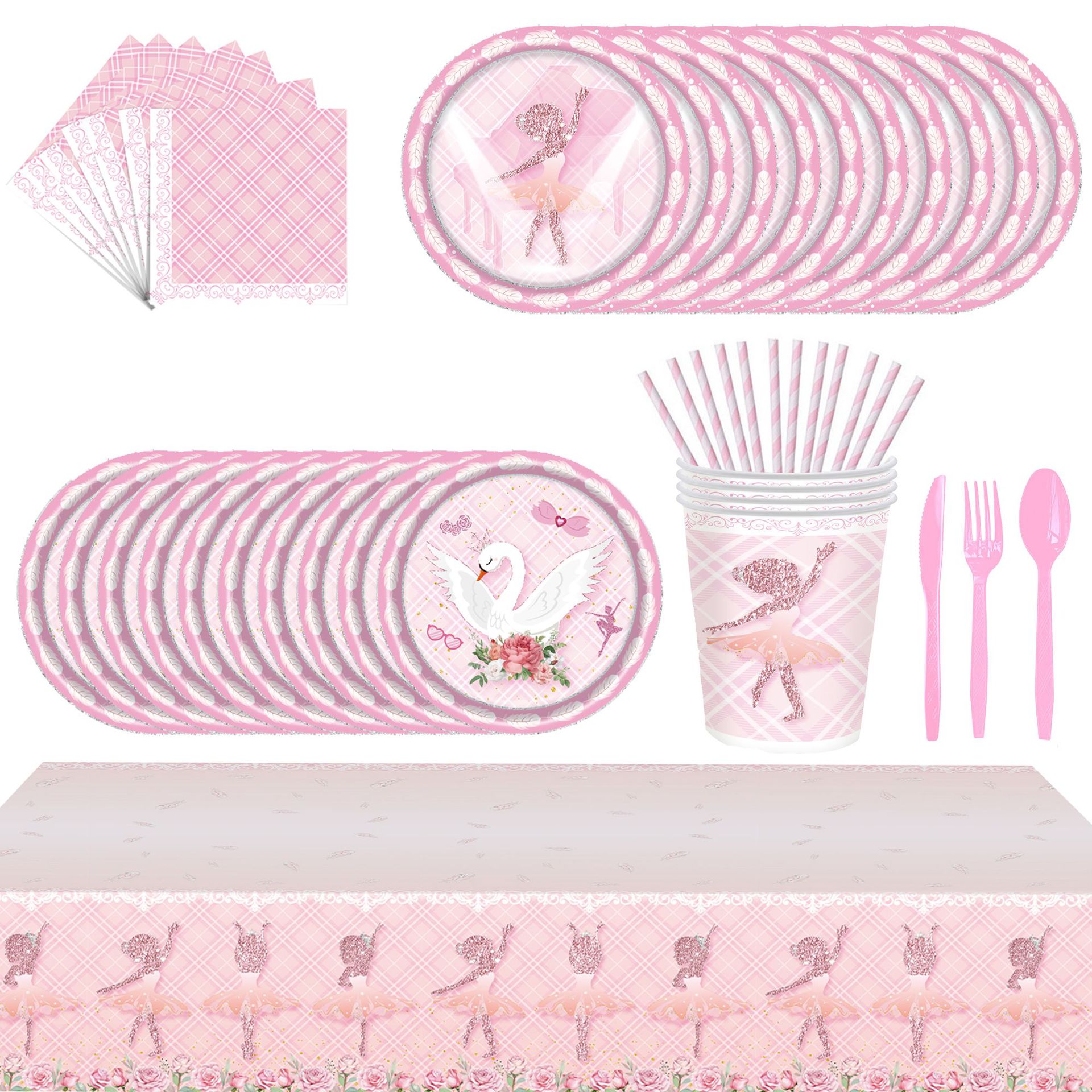 Ballet Birthday Party Supplies Paper Trays Tissues - Temu