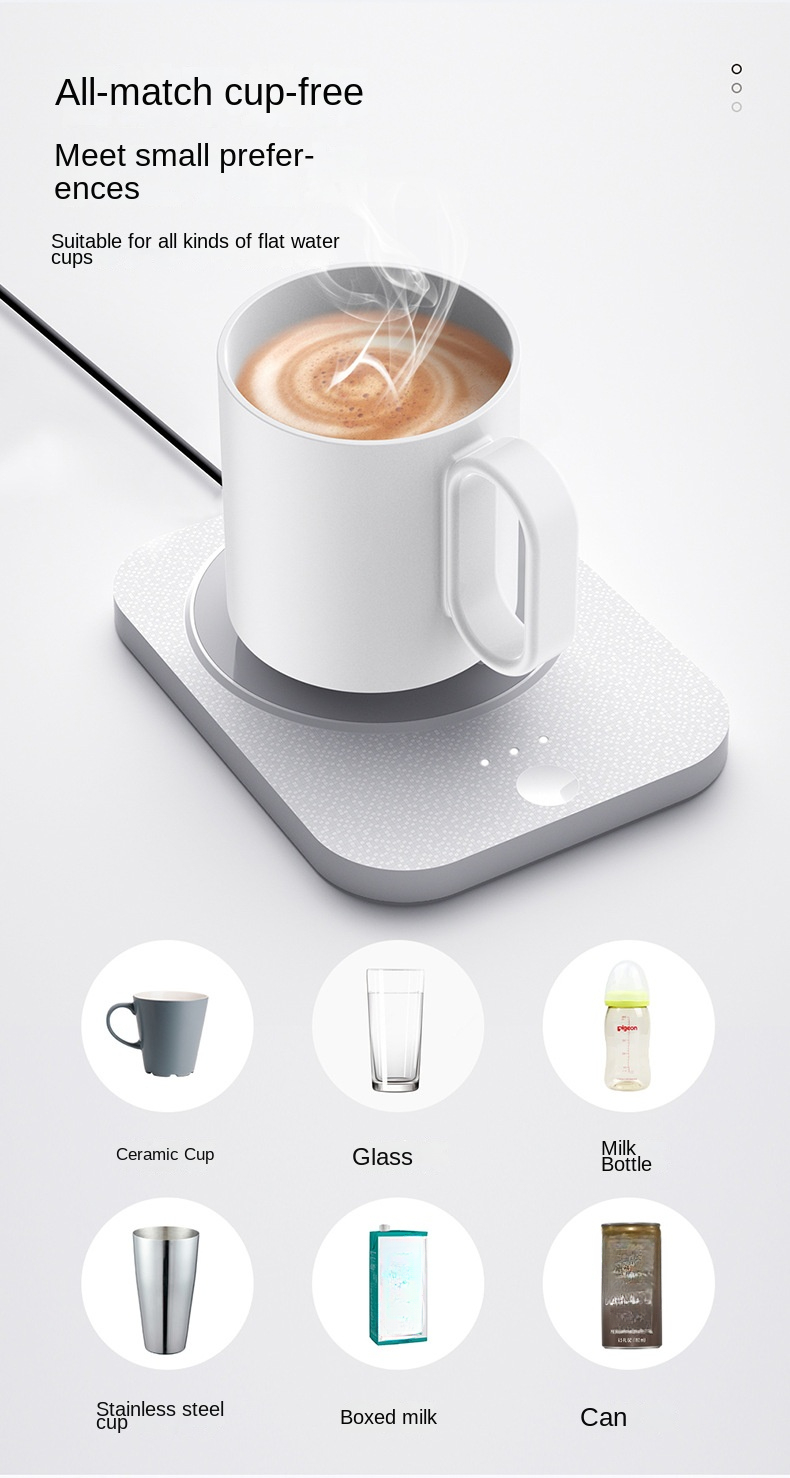 55 Degree Smart Constant Temperature Coaster Constant - Temu