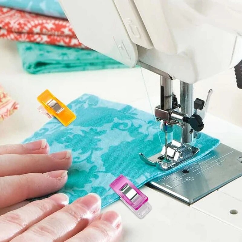 Multi-Color Premium Plastic Clips Multipurpose Sewing Clips for