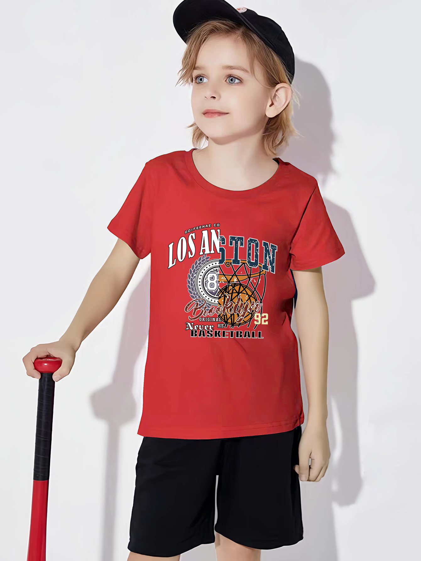 Camiseta Baloncesto Niño,Trajes Baloncesto Niños,Conjunto