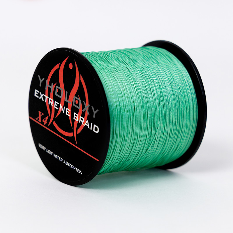 1pc 4-Strand Multifilament PE Anti-abrasion Braided Line, 500m/1640ft  Fishing Line, 10/20/30/40/80lb For Smooth Long Casting