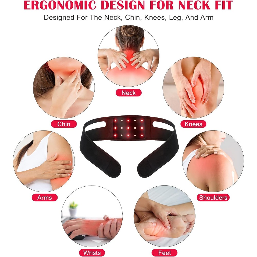 Wearable IR Neck Massager