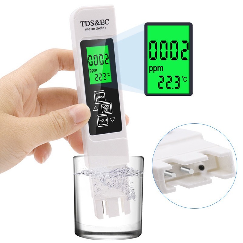3 in 1 Tds Meter Digital Water Tester Temperature And Ec - Temu