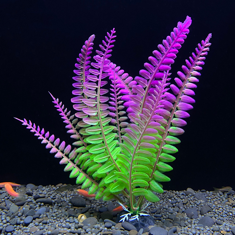Plastic Simulation Aquarium Plant Decoration