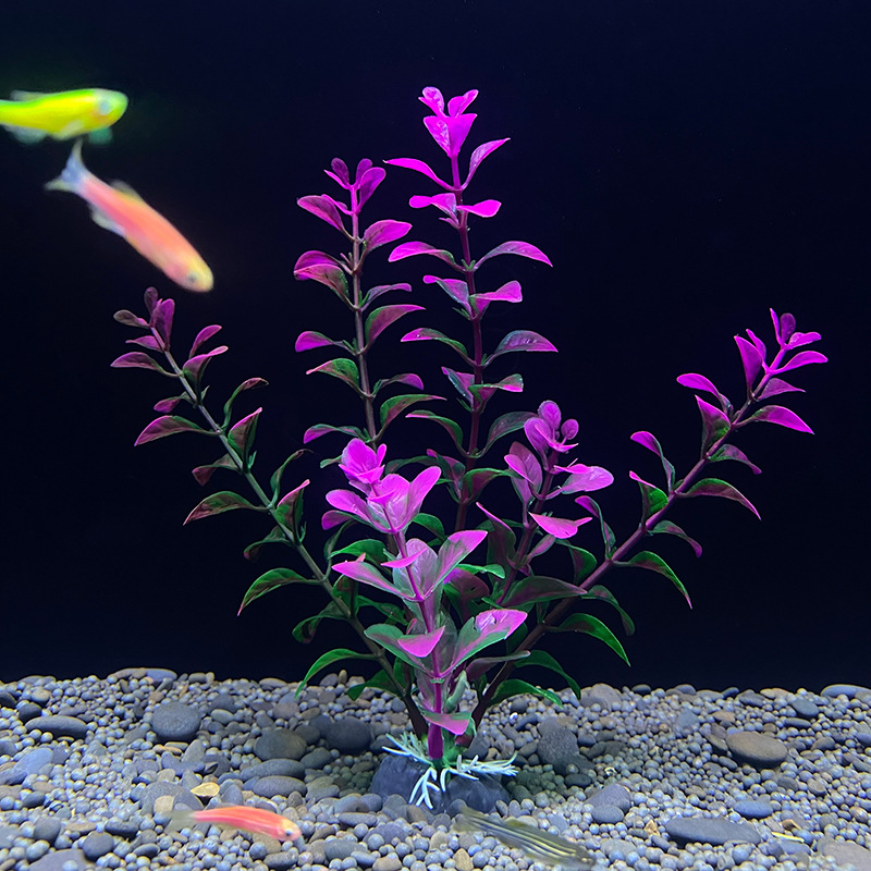 Plastic Simulation Aquarium Plant Decoration