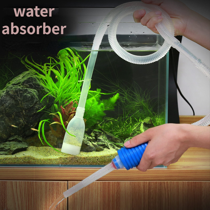 Long Fish Tank Water Changer Suction Pipe Sand Washer - Temu