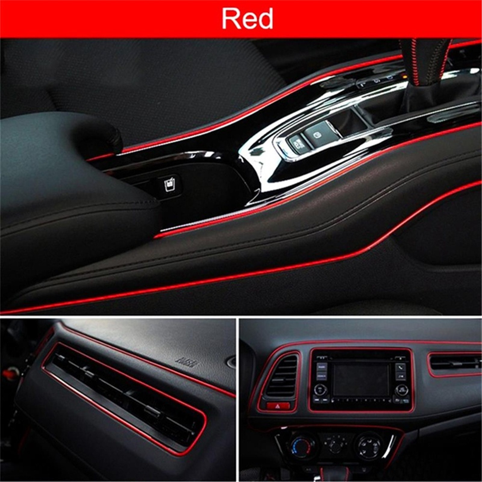 Car Decorative Strip Interior Decoration Line Interior - Temu