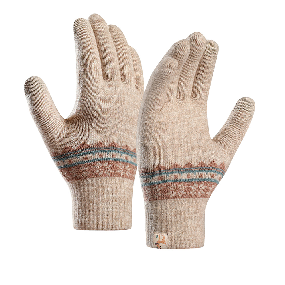 スマートウール メンズ 手袋 アクセサリー Fair Isle Snowflake Gloves