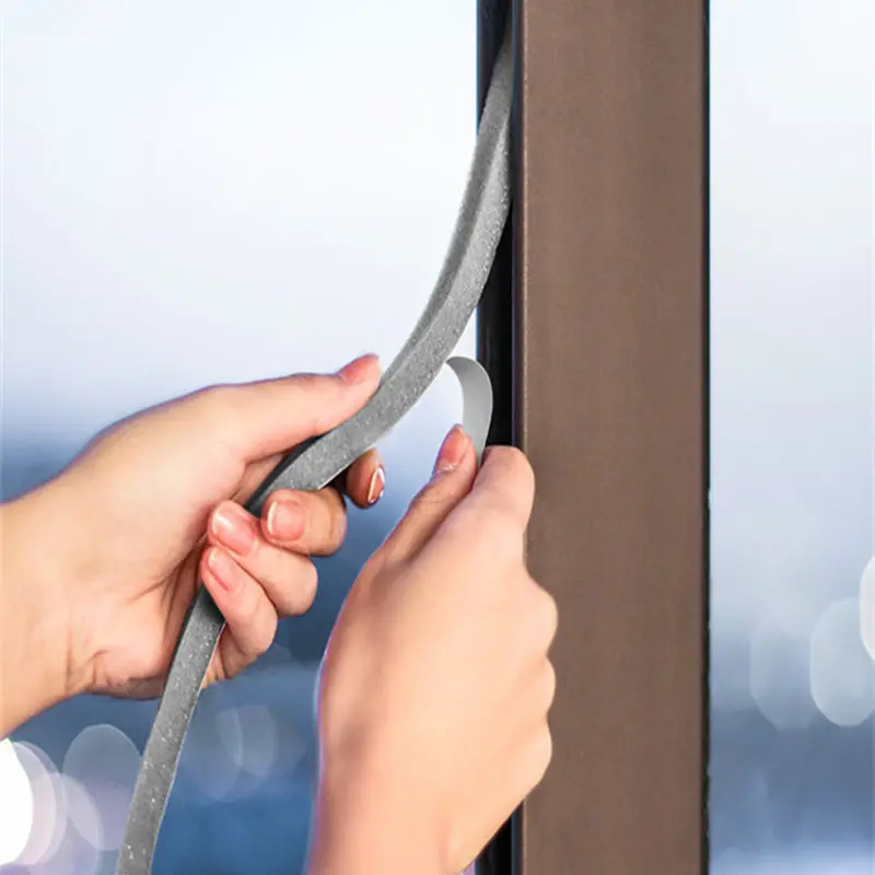 66Ft Door Weather Stripping, KELIIYO Window Seal Strip for Doors and  Windows- Self-adhisive Foam Weather Strip Door Seal | Soundproof Seal Strip  for